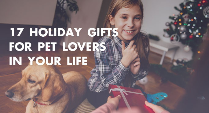 17 holiday gifts for the pet lovers in your life. 